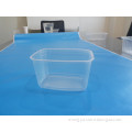 Disposable Rectangular Plastic Food Container With Lid